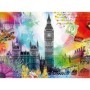 Puzzle Carte Postala Paris, 500 Piese Ravensburger - 1